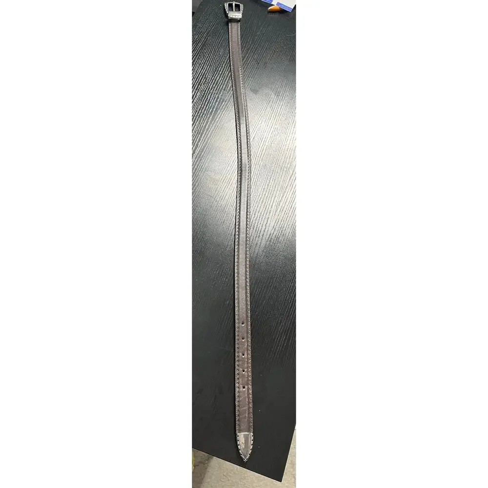 Vintage 1996 Leather Western Style Belt by Billy Belts